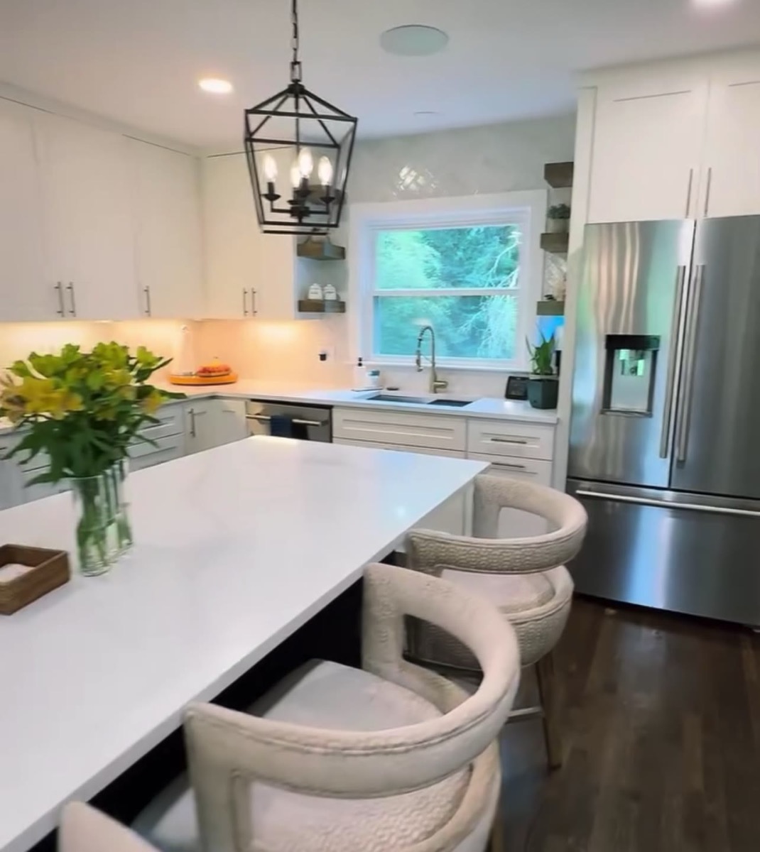 Renovated chef's kitchen, after